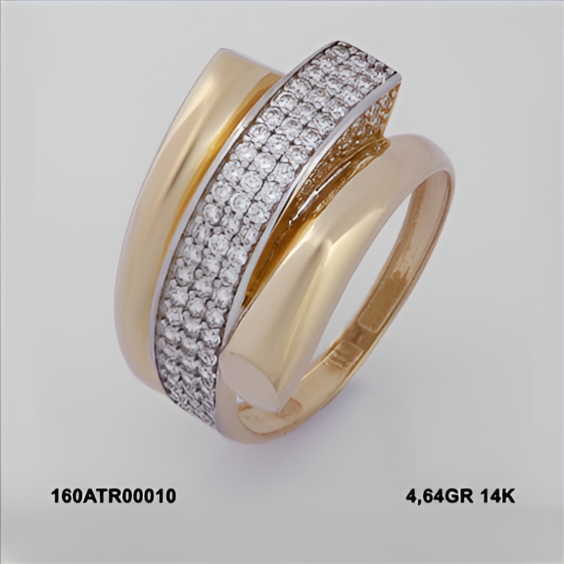 160ATR00010 Altın 14 Ayar 4,64 Gr. Yüzük