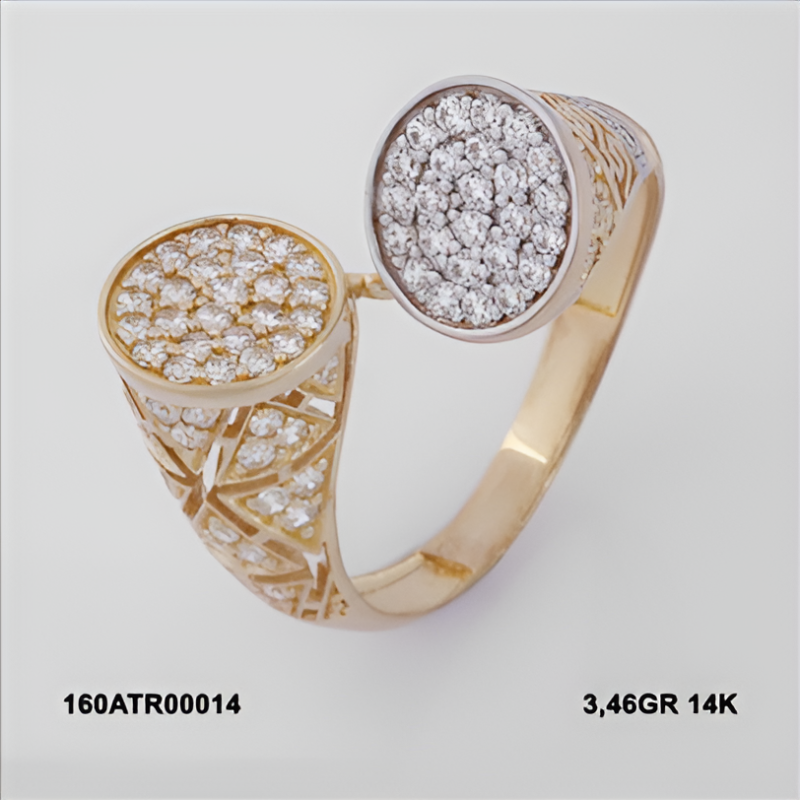 160ATR00014 Altın 14 Ayar 3,46 Gr. Yüzük