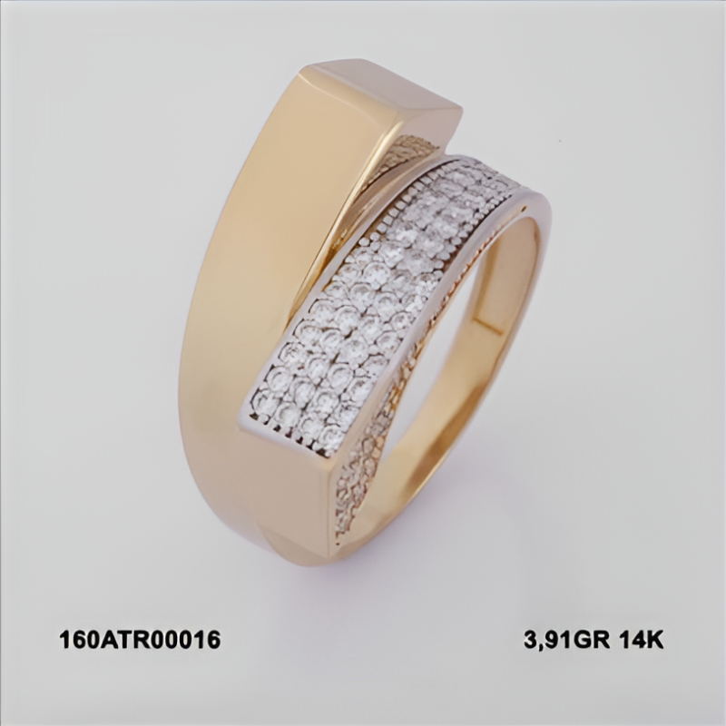 160ATR00016 Altın 14 Ayar 3,91 Gr. Yüzük