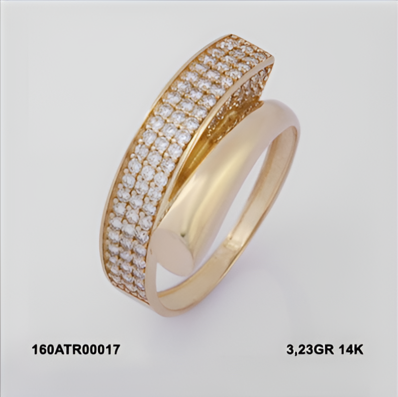 160ATR00017 Altın 14 Ayar 3,23 Gr. Yüzük