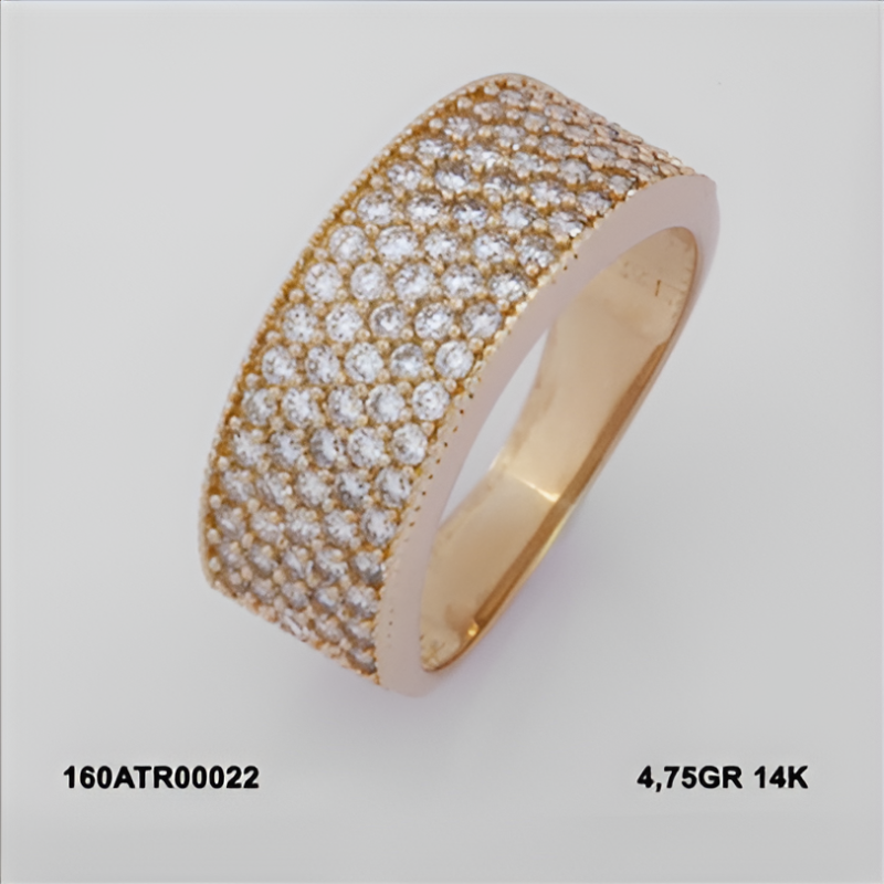 160ATR00022 Altın 14 Ayar 4,75 Gr. Yüzük