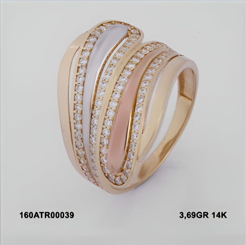 160ATR00039 Sarı Altın 14 Ayar 3,69 Gr. Yüzük