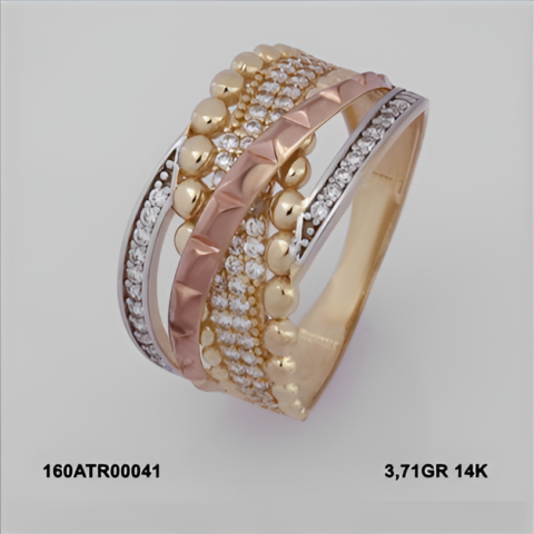 160ATR00041 Sarı Altın 14 Ayar 3,71 Gr. Yüzük