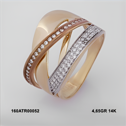 160ATR00052 Sarı Altın 14 Ayar 4,65 Gr. Yüzük