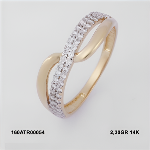 160ATR00054 Sarı Altın 14 Ayar 2,30 Gr. Yüzük