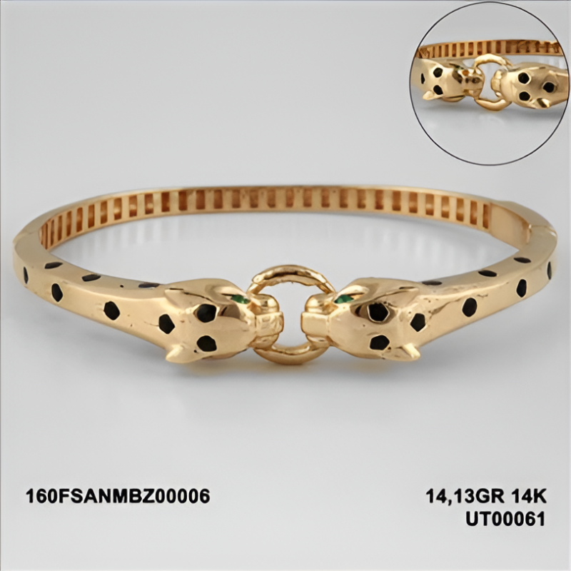 160FSANMBZ00006 Sarı Altın 14 Ayar 14,13 Gr. Bilezik
