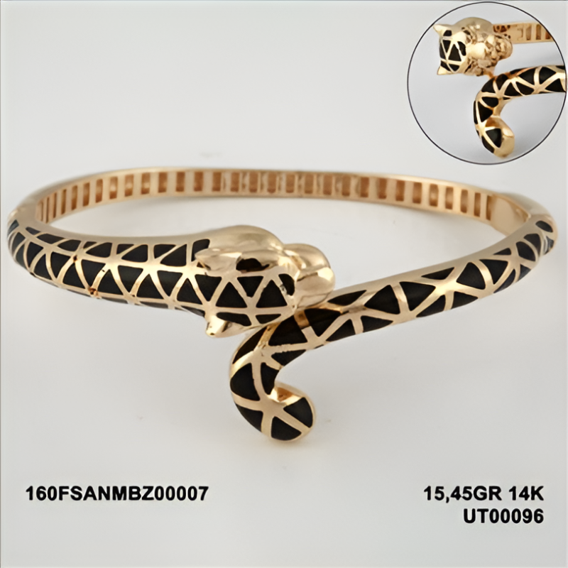 160FSANMBZ00007 Sarı Altın 14 Ayar 15,45 Gr. Bilezik