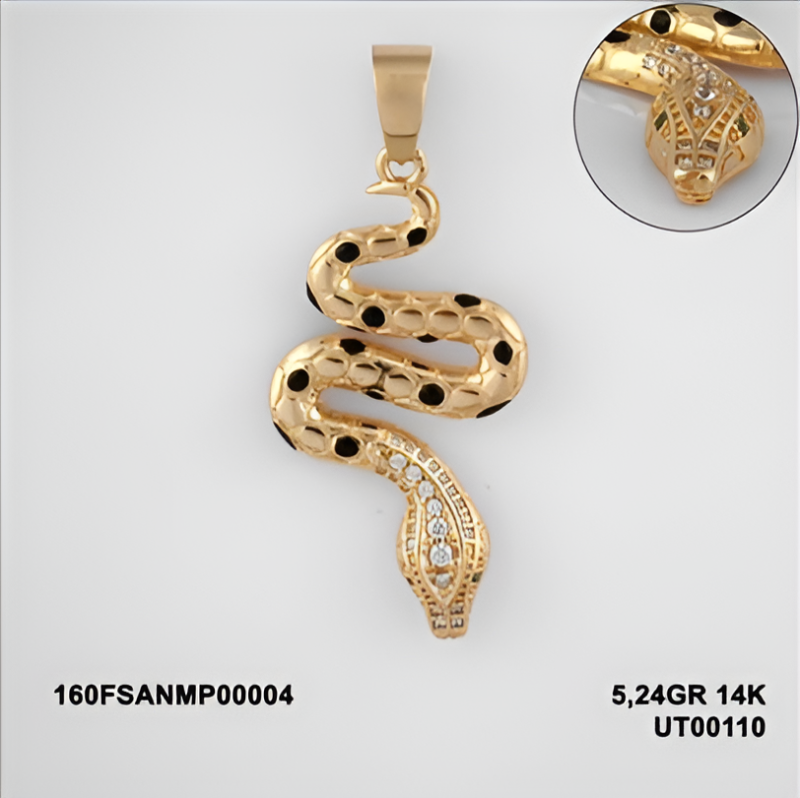 160FSANMP00004 Sarı Altın 14 Ayar 5,24 Gr. Kolye Ucu