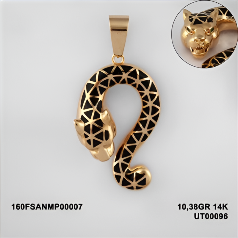 160FSANMP00007 Sarı Altın 14 Ayar 10,38 Gr. Kolye Ucu