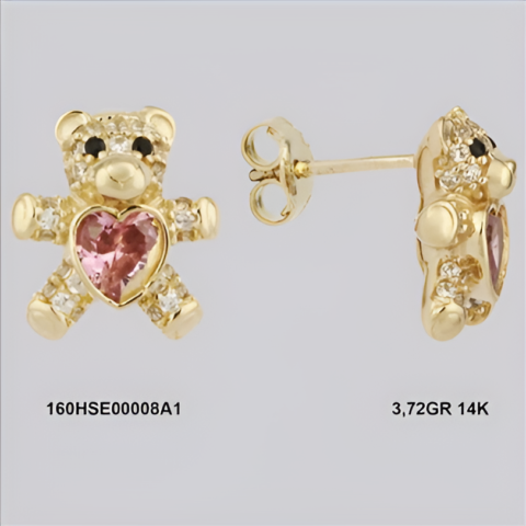 160HSE00008A1 Sarı Altın 14 Ayar 3,72 Gr. Küpe