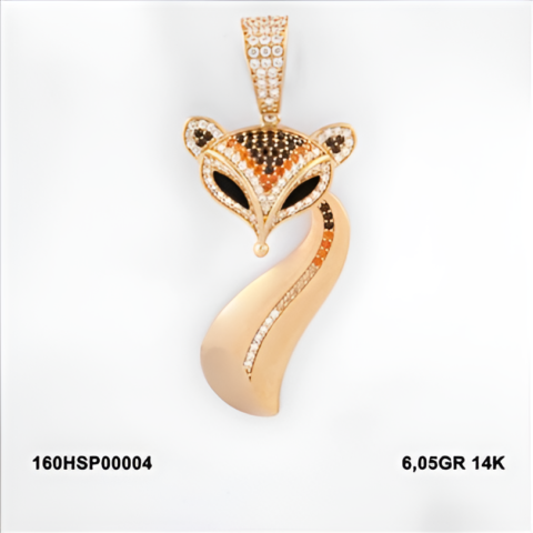 160HSP00004 Sarı Altın 14 Ayar 6,05 Gr. Kolye Ucu
