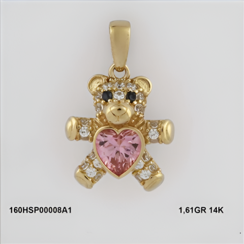 160HSP00008A1 Sarı Altın 14 Ayar 1,61 Gr. Kolye Ucu