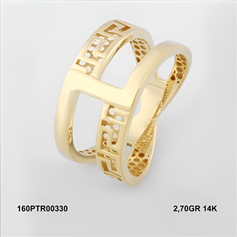 160PTR00330 Sarı Altın 14 Ayar 2,70 Gr. Yüzük