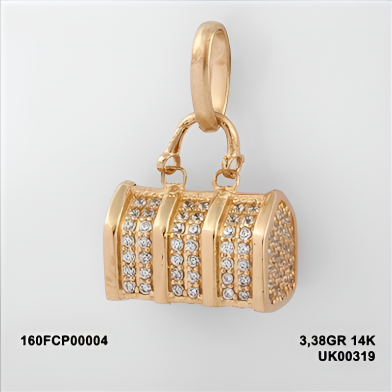 160FCP00004 Sarı Altın 14 Ayar 3,38 Gr. Kolye Ucu