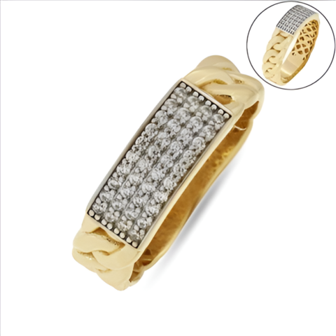 160Q0FCR-00015-YW Altın 14 Ayar 3,5 Gr. Yüzük