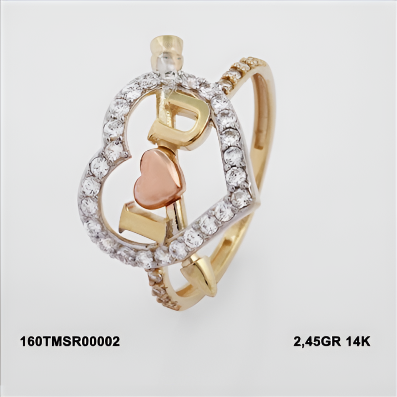 160TMSR00002 Sarı Altın 14 Ayar 2,45 Gr. Yüzük