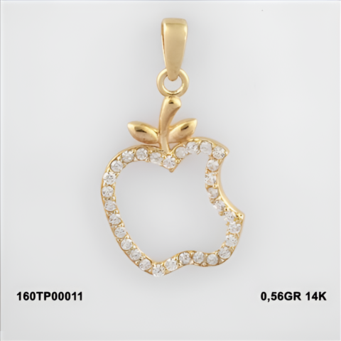 160TP00011 Sarı Altın 14 Ayar 0,56 Gr. Kolye Ucu
