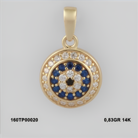 160TP00020 Sarı Altın 14 Ayar 0,83 Gr. Kolye Ucu