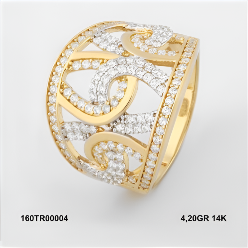 160TR00004 Sarı Altın 14 Ayar 4,2 Gr. Yüzük